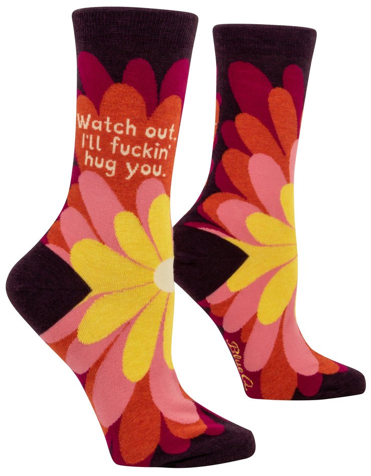 Blue Q I'll F*cking Hug You Women's Socks Quirksy gifts australia