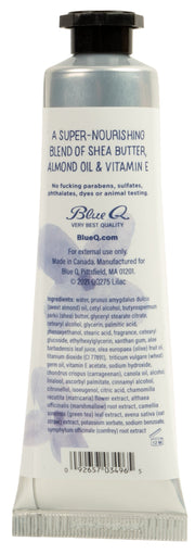 Blue Q I'm a Delicate F**king Flower - Lilac with some Basil & Rose hand cream Quirksy gifts australia