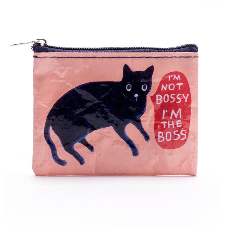 Blue Q I'm Not Bossy, I'm The Boss Coin Purse Quirksy gifts australia