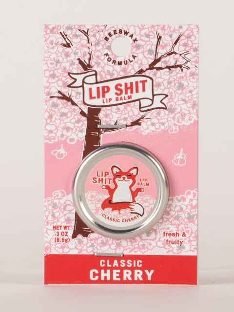 Blue Q Lip Shit Lip Balm-Classic Cherry - BlueQ Quirksy gifts australia