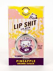 Blue Q Lip Shit Lip Balm-Pineapple Brown Sugar Quirksy gifts australia