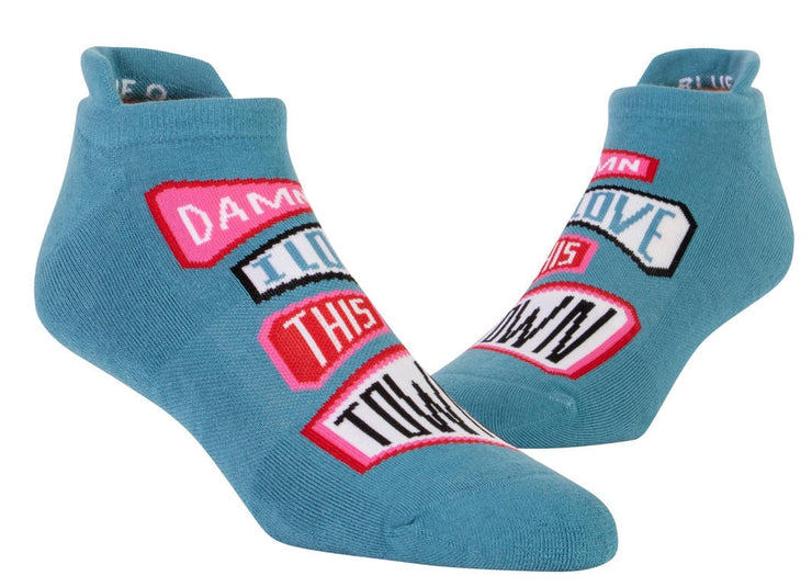 Blue Q Love This Town - Sneaker Socks - BlueQ Quirksy gifts australia