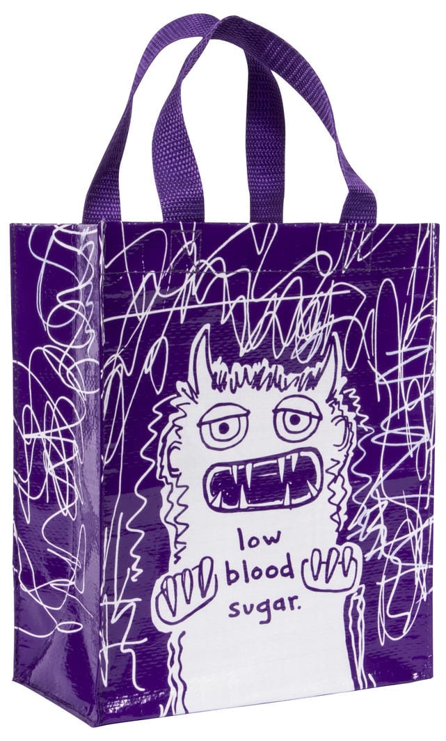 Blue Q Low Blood Sugar - Handy Tote - BlueQ Quirksy gifts australia