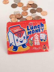 Blue Q Lunch Money Coin Purse Quirksy gifts australia