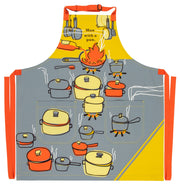 Blue Q Man WIth A Pan - APRON - BlueQ Quirksy gifts australia