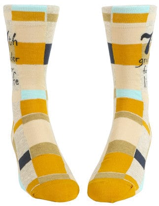 Blue Q Men's Socks - 7th Grader for life Quirksy gifts australia