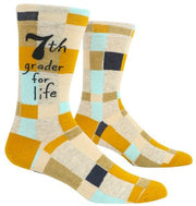 Blue Q Men's Socks - 7th Grader for life Quirksy gifts australia