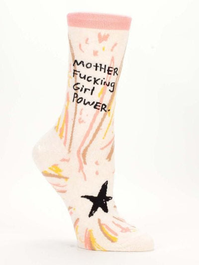 Blue Q Motherf*cking Girl Power Women's Socks Quirksy gifts australia