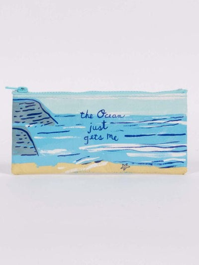 Blue Q Ocean Gets Me Pencil Case Quirksy gifts australia