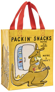 Blue Q Packin' Snacks - Handy Tote - BlueQ Quirksy gifts australia