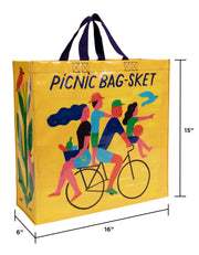 Blue Q Picnic Bag-Sket Shopper Quirksy gifts australia