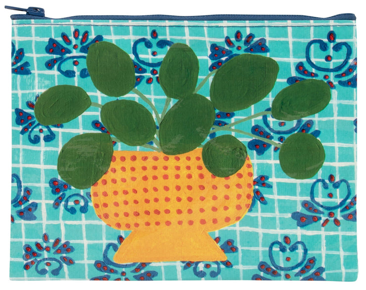 Blue Q Pretty Plant  Zipper Pouch Quirksy gifts australia