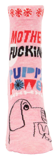 Blue Q Puppy Power Ankle Socks Quirksy gifts australia