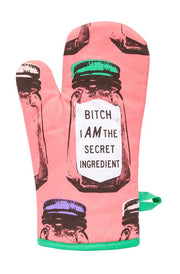 Blue Q Secret Ingredient Oven Mitt Quirksy gifts australia