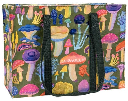 blue Q Shoulder Tote - Mushrooms Quirksy gifts australia