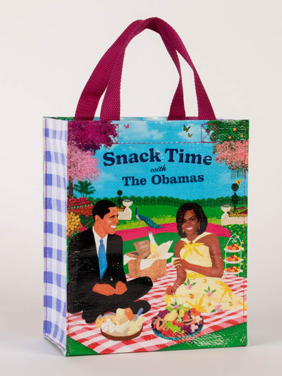 Blue Q Snack Time With The Obamas Handy Tote - BlueQ Quirksy gifts australia