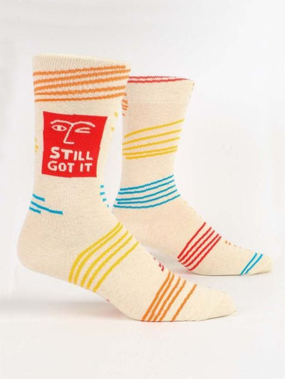 Blue Q Still Got It - Men's Crew Socks - BlueQ Quirksy gifts australia