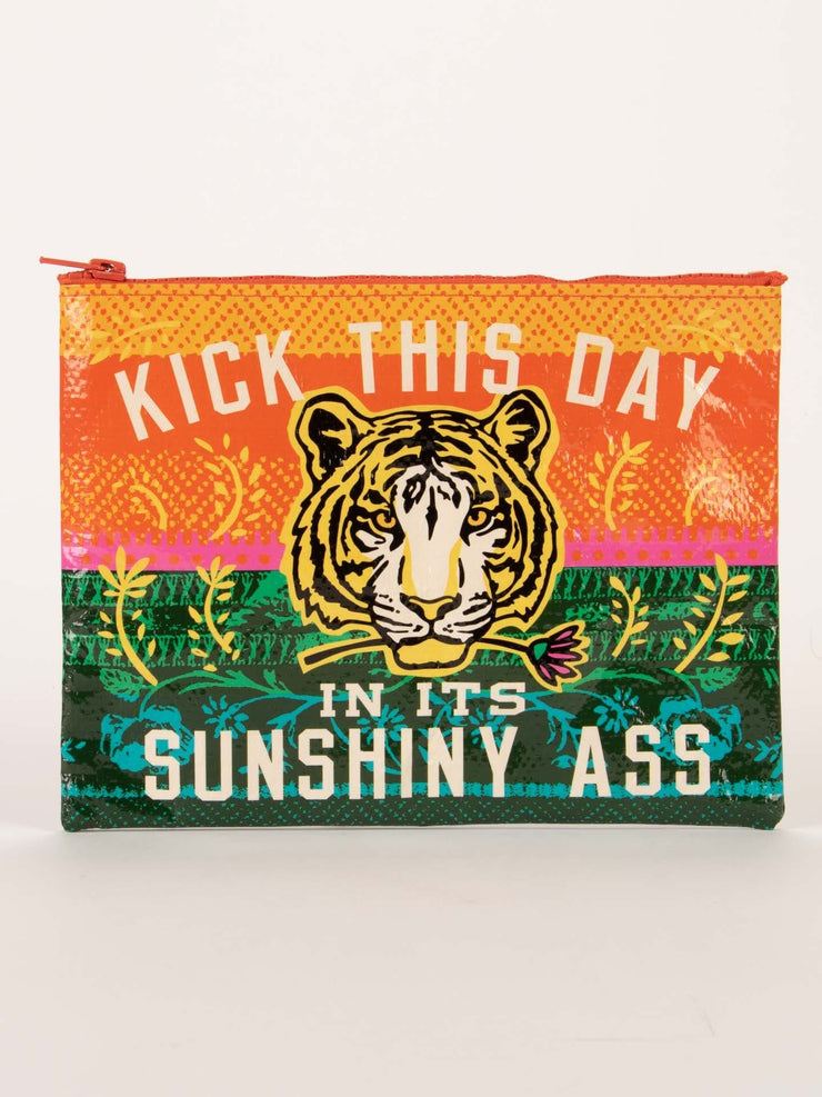 Blue Q Sunshiny Ass Zipper Pouch - BlueQ Quirksy gifts australia