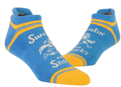 Blue Q Sweatin For Snacks - Sneaker Socks - BlueQ Quirksy gifts australia