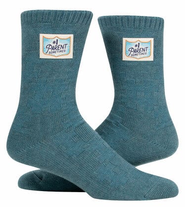 Blue Q Tag Socks - #1 Parent Quirksy gifts australia