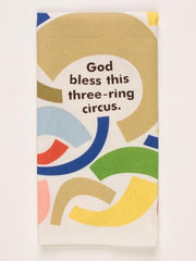 Blue Q Three-Ring Circus Dish Towel Dish Towel Quirksy gifts australia