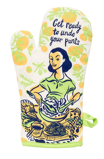 Blue Q Undo Your Pants Oven Mitt Quirksy gifts australia
