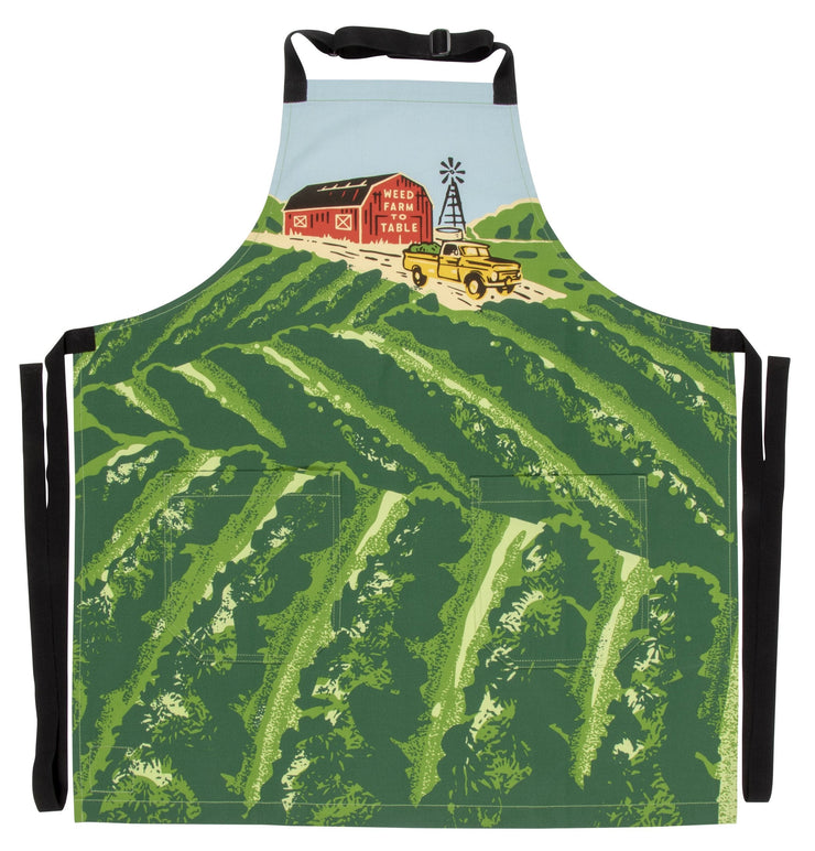 Blue Q Weed Farm To Table - APRON - BlueQ Quirksy gifts australia