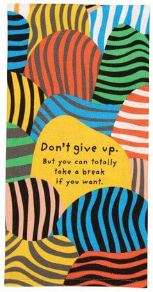 BlueQ Dish Towel - Don't Give Up Quirksy gifts australia