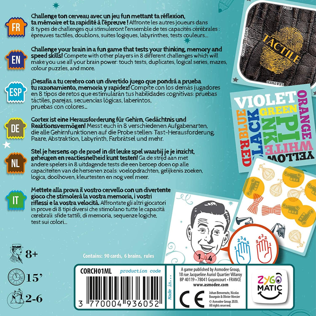 Cortex Challenge 3 Party Card Game With Smells Cortex Challenge 3 Brain ...