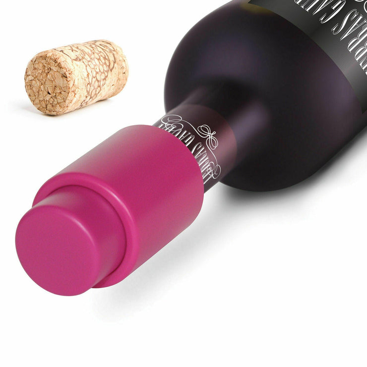 Contento Contento LEX Vacuum Wine Stopper One Size, Quirksy gifts australia