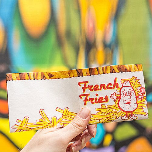 Dynomighty French Fries Mighty Wallet Quirksy gifts australia