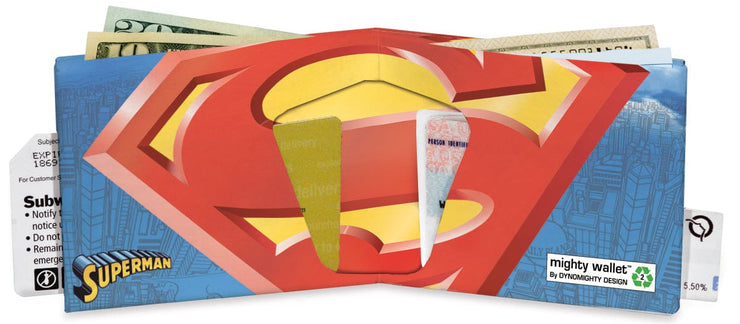Dynomighty Superman in Flight Mighty Wallet Quirksy gifts australia