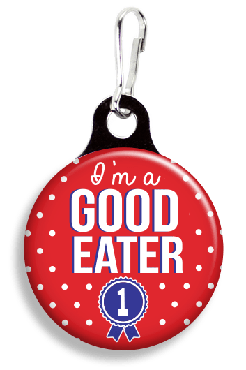 FrannyBGood ‘I'm A Good Eater’ Collar Charm Quirksy gifts australia