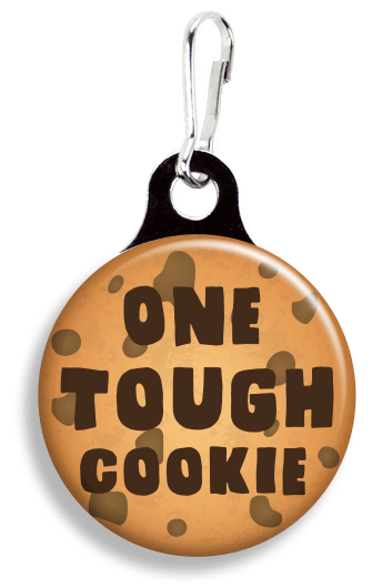 FrannyBGood ‘One Tough Cookie’ Collar Charm Quirksy gifts australia