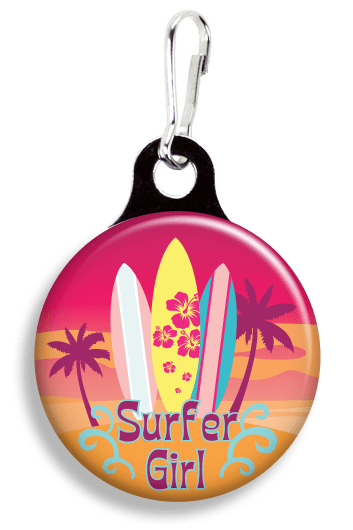 FrannyBGood ‘Surfer Girl’ Collar Charm Quirksy gifts australia