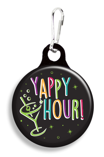 FrannyBGood ‘Yappy Hour’ Collar Charm Quirksy gifts australia