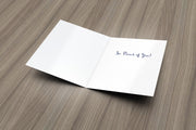 Fresh Frances ‘Mazeltov (Blue)’ - Greeting Card Quirksy gifts australia