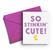 Fresh Frances ‘So Stinkin’ Cute’ - Greeting Card Quirksy gifts australia