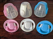 Happy Baby Happy Baby Steam 'n' Go Silicone Soothers -4 Pcs Quirksy gifts australia