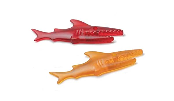 Koziol Koziol Set of 3 Sharky Bag Clips / Clothes Pegs Quirksy gifts australia