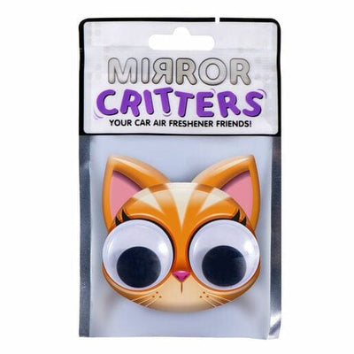 Mirror Critters Cat - Car Air Freshener - Vanilla Fragrance Quirksy gifts australia