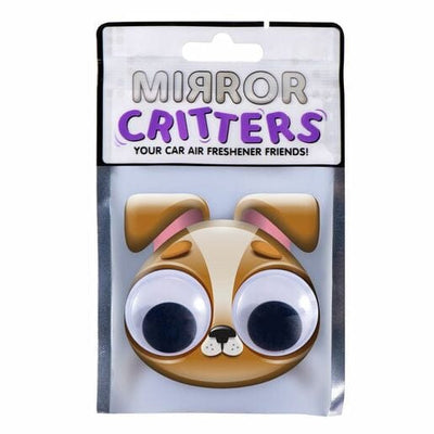 Mirror Critters Dog - Car Air Freshener - Vanilla Fragrance Quirksy gifts australia