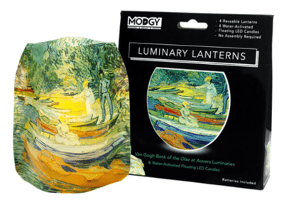 Modgy Luminary Lantern - VAN GOGH BANK OF THE OISE AT AUVERS DIA Quirksy gifts australia