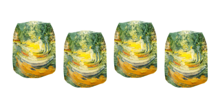 Modgy Luminary Lantern - VAN GOGH BANK OF THE OISE AT AUVERS DIA Quirksy gifts australia
