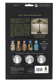 modgy Vase - Louis C. Tiffany Green Lotus Pagoda Quirksy gifts australia