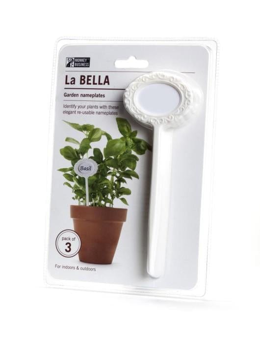 Monkey business La Bella - Reusable Garden Nametags Quirksy gifts australia