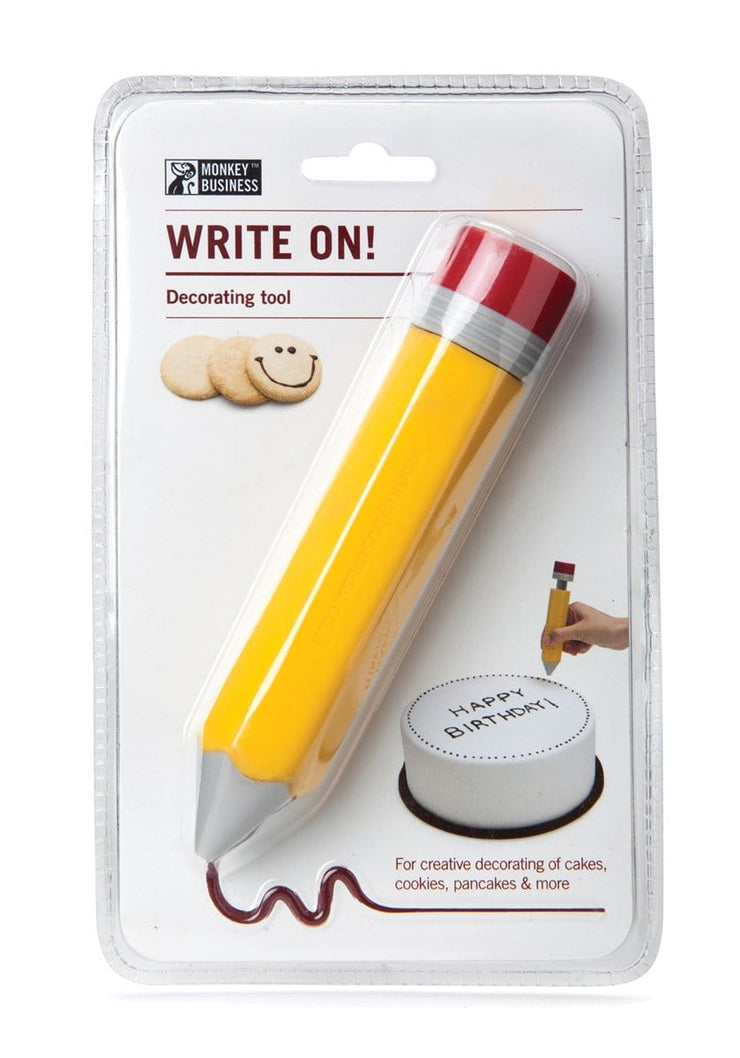 Monkey business WRITE ON! Baking decorating tool Quirksy gifts australia