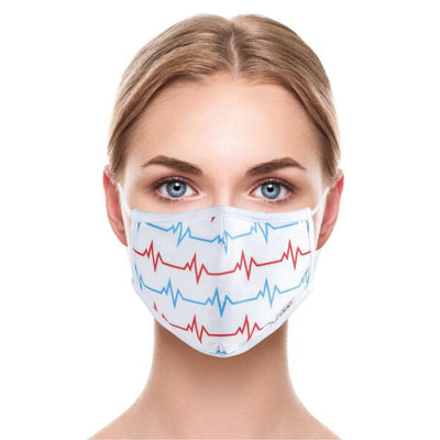 odd socks Pulse design Face mask Quirksy gifts australia
