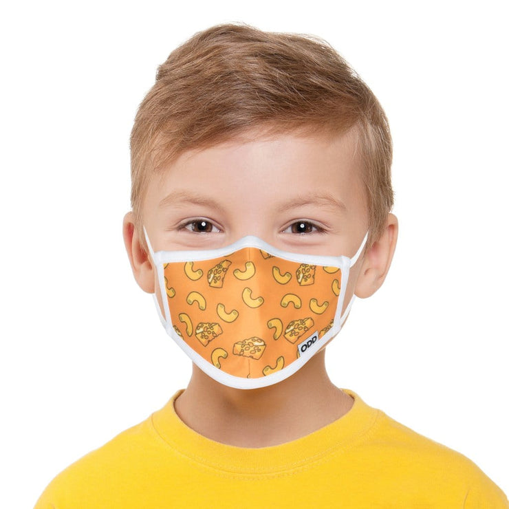 Odd Sox Mac and Cheese Kids face mask Quirksy gifts australia