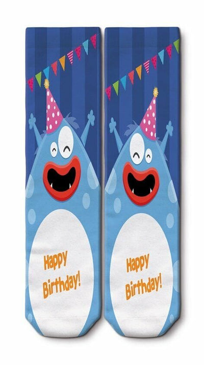 Ogobongo Happy Birthday - Kid's Socks Quirksy gifts australia